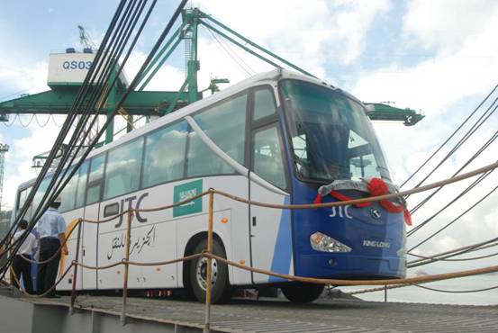 大金龍120輛大型客車出口沙特