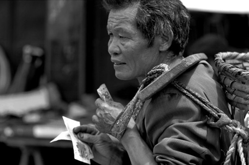 黑白瞬間的面孔