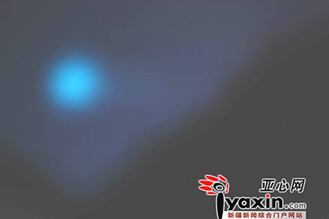 新疆11日出現不明飛行物