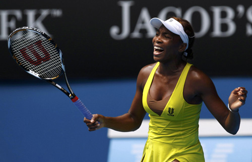 李娜絕境反擊逆轉大威 首次殺入澳網(wǎng)4強