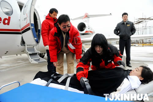 醫(yī)療救護(hù)飛行亮相內(nèi)地