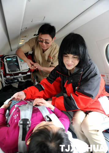 醫(yī)療救護(hù)飛行亮相內(nèi)地