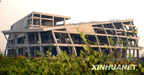 長沙“兩館一廳”建筑群初顯雛形