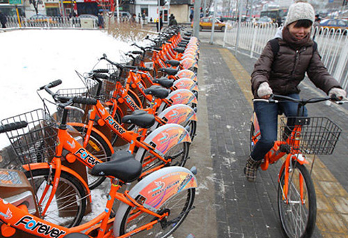 北京試行自行車免費租賃 誠信成市民租車憑證