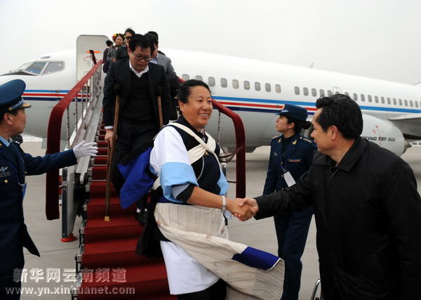 來自云南的全國政協(xié)委員抵京