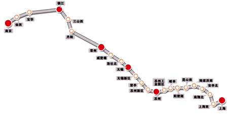 滬寧城鐵7月通車 上海直達南京僅需52分鐘