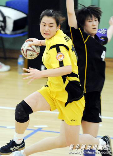 全國女子手球冠軍杯：江蘇勝新疆