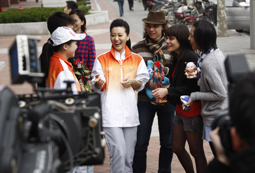 世博會志愿者主題歌MV在滬拍攝