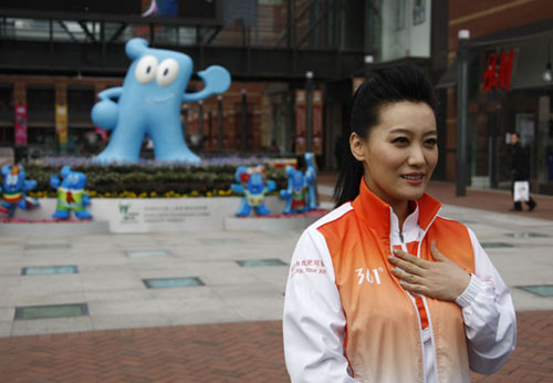 世博會志愿者主題歌MV在滬拍攝