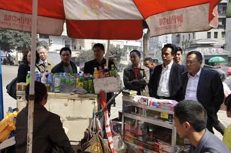 達州市政協副主席王全興專題調研城市管理工作