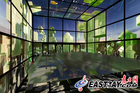 六面影像懸浮體驗 世博會國家電網館