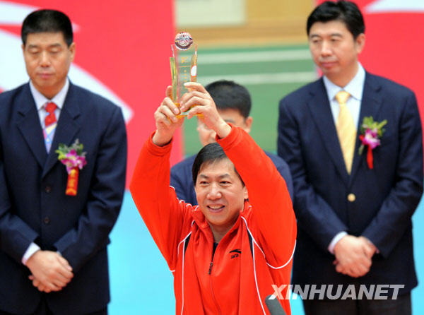 王寶泉出任中國女子排球國家隊主教練