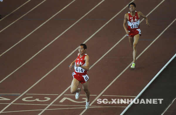 全國室內田徑錦標賽成都站開賽