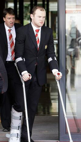 英媒體稱魯尼傷勢無礙世界杯 聯(lián)賽歐冠皆難參賽