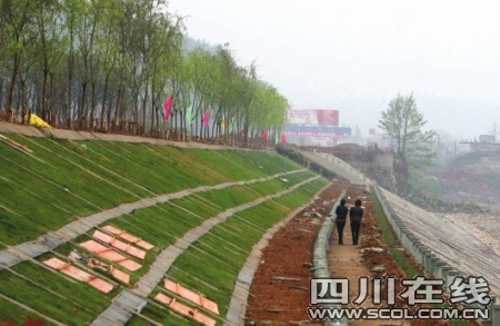 北川新縣城11月底亮相 4條景觀河寓意“四川”