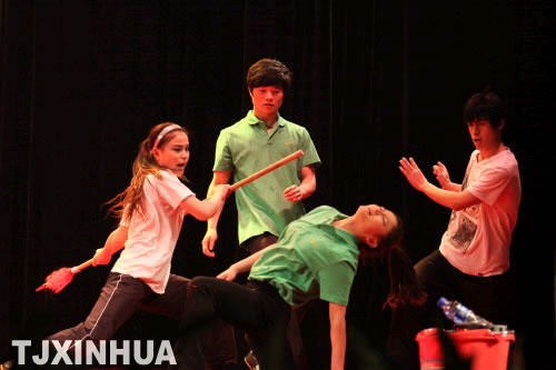 天津：大學生武術隊出訪波蘭、德國