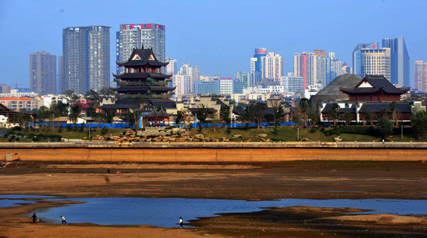 長沙橘子洲打造“生態島”