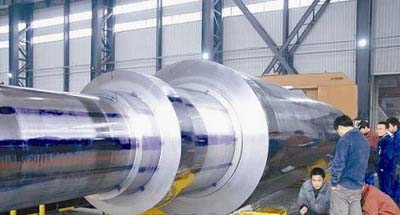 超大核電半速轉子出產 二重創造多個中國第一