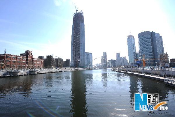 天津新地標建筑——“津塔”