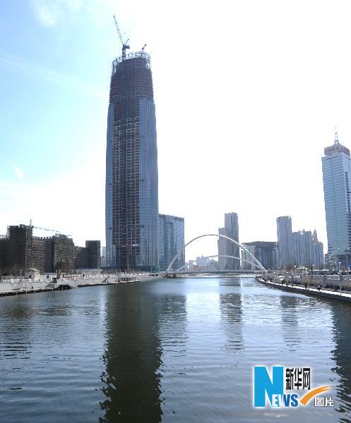 天津新地標(biāo)建筑——“津塔”