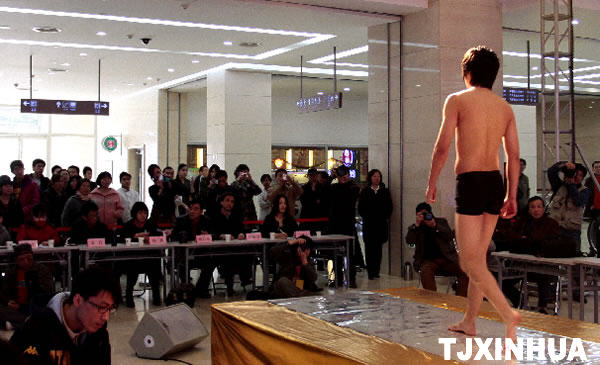 天津舉辦時尚精英模特大賽