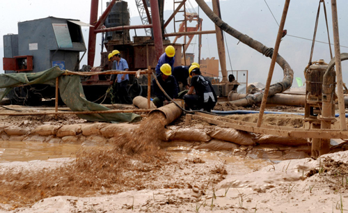鄭州桃花峪黃河大橋工程施工全面展開