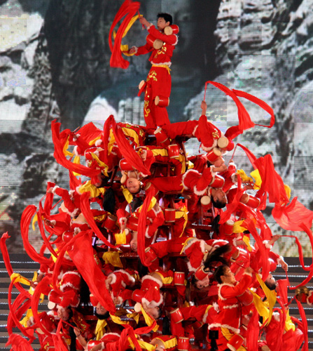 第二屆中國秧歌節在山東膠州舉行