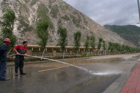 汶川縣打好環(huán)境治理的持久戰(zhàn)