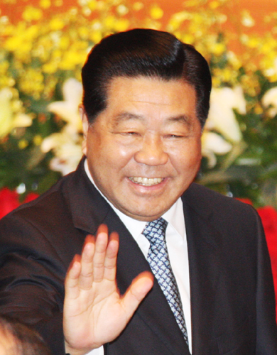 賈慶林：兩岸交流無黨派之分地域之別