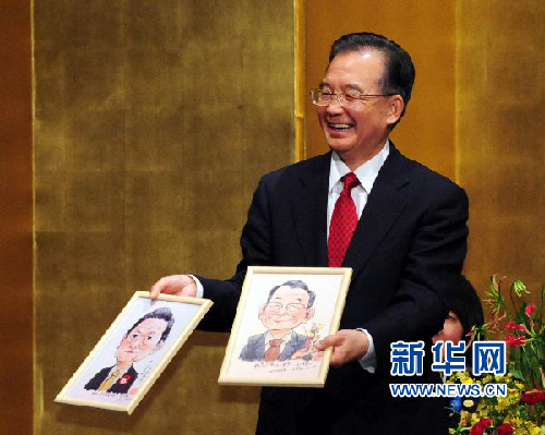 給總理畫漫畫者口述：也做一回溫總理的“粉絲”