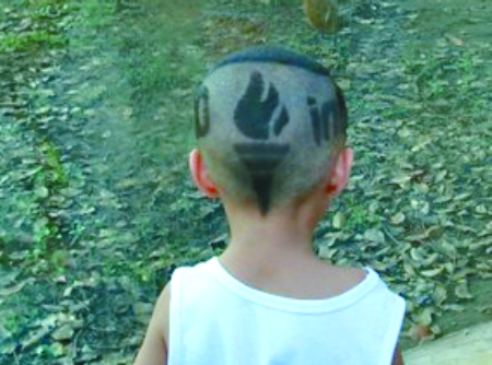 零零后的發型秀