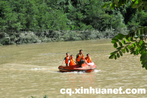 重慶城口縣山體滑坡形成堰塞湖 影響上萬人安全