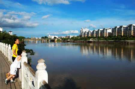 河南潢川夏日美景如詩(shī)如畫