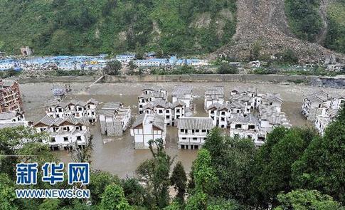 四川汶川縣多處發生泥石流、塌方等災害