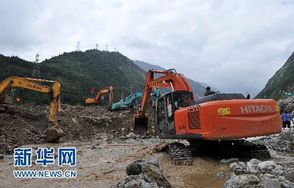 四川汶川縣多處發(fā)生泥石流、塌方等災(zāi)害