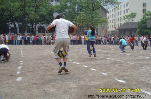 新北川中學舉行竣工典禮 總投資達2億(組圖)