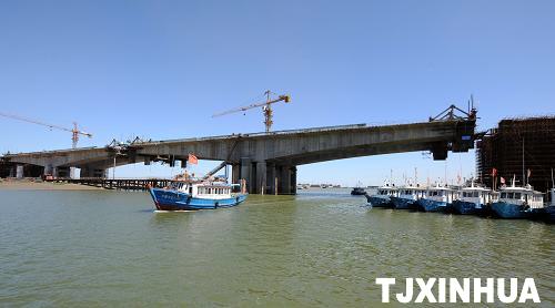 天津濱海新區加速骨架路網建設