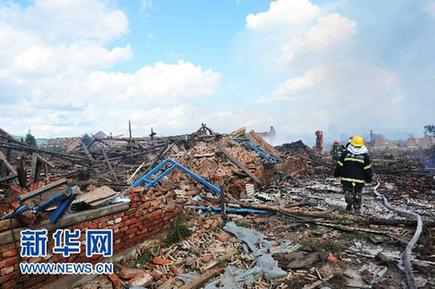 安監總局：初步認定伊春煙花爆炸事故企業為非法生產