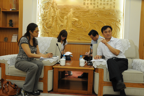 薛云偉談鄭州旅游業：我們的目標是讓游客滿意