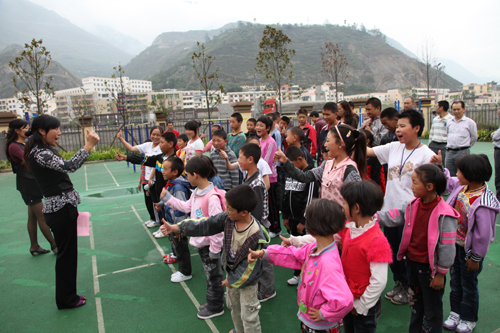 汶川特教開學(xué)典禮：“我能！我行！我最棒！”