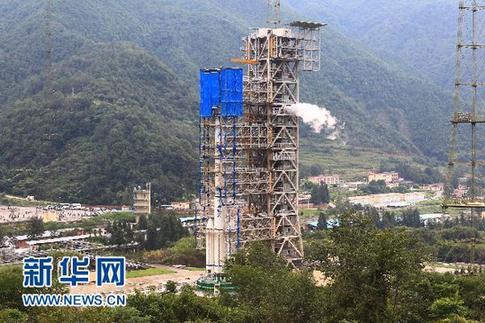 嫦娥二號(hào)準(zhǔn)備發(fā)射