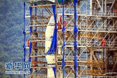 嫦娥二號準備發射