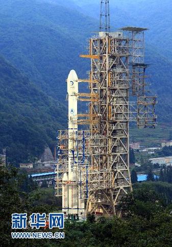 嫦娥二號準備發射