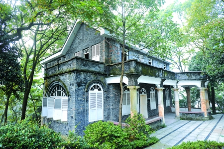 南岸“使館路” 日軍轟炸時的避難所