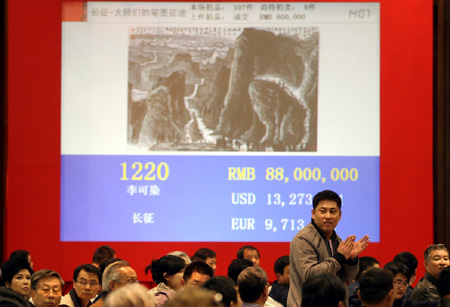 北京今秋拍賣開啟破紀錄時代