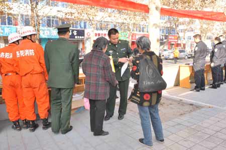 洛陽高新區掀起冬季消防安全宣傳高潮