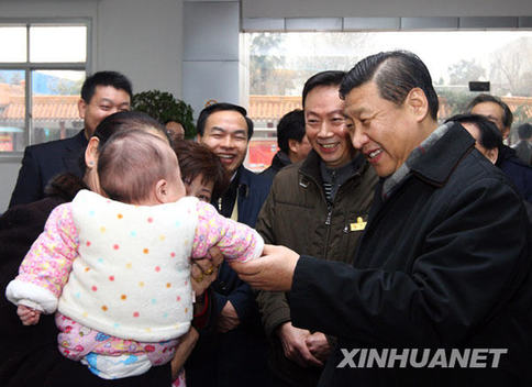 與人民在一起——中國領導人的一年足跡