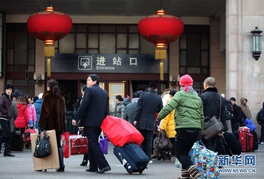 中國2011年鐵路春運大幕將啟