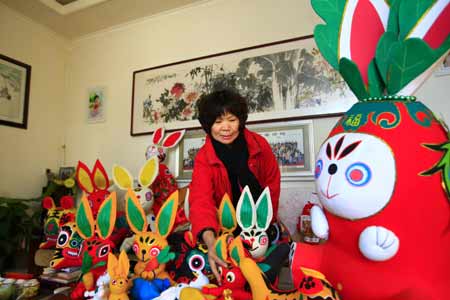 山東濱州市民間藝術喜迎新春