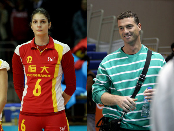 恒大美女接應擁抱神秘男友 賽后大方秀恩愛